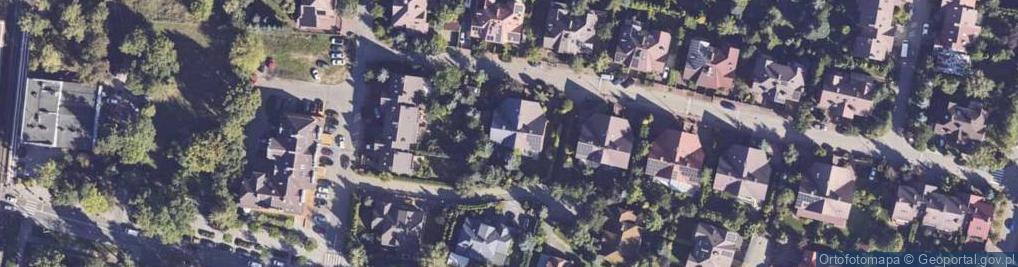 Zdjęcie satelitarne Rubinowa ul.