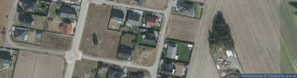 Zdjęcie satelitarne Rubinowa ul.