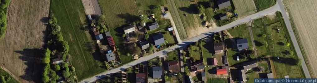 Zdjęcie satelitarne Rubinowa ul.