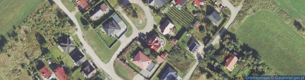 Zdjęcie satelitarne Rubinowa ul.