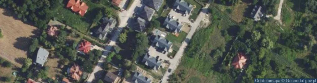 Zdjęcie satelitarne Rubinowa ul.