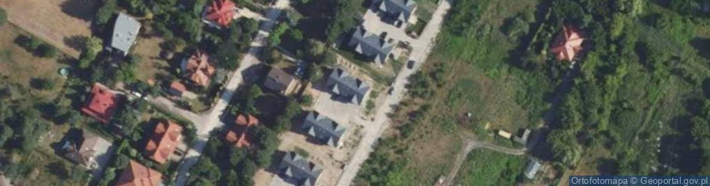 Zdjęcie satelitarne Rubinowa ul.