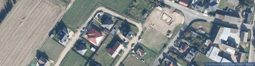 Zdjęcie satelitarne Rubinowa ul.