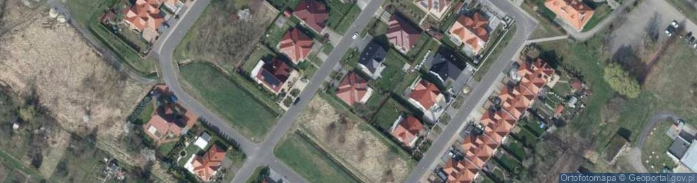 Zdjęcie satelitarne Rubinowa ul.