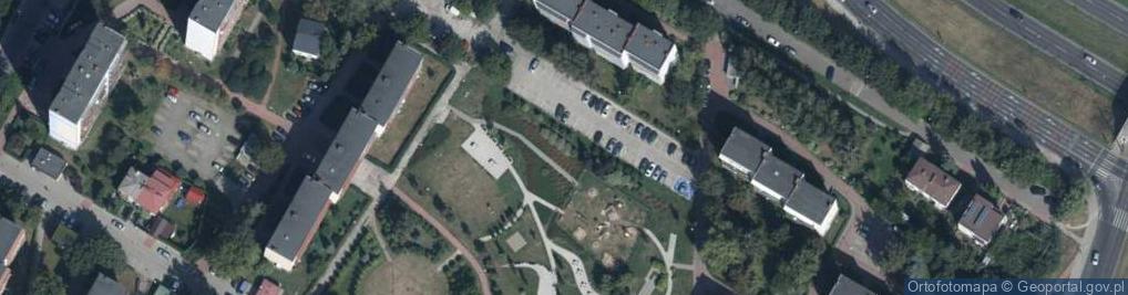 Zdjęcie satelitarne Rudlickiego Jerzego ul.
