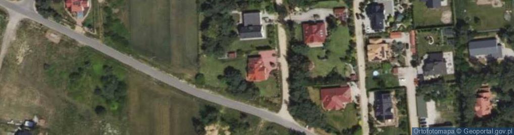 Zdjęcie satelitarne Rubinowa ul.