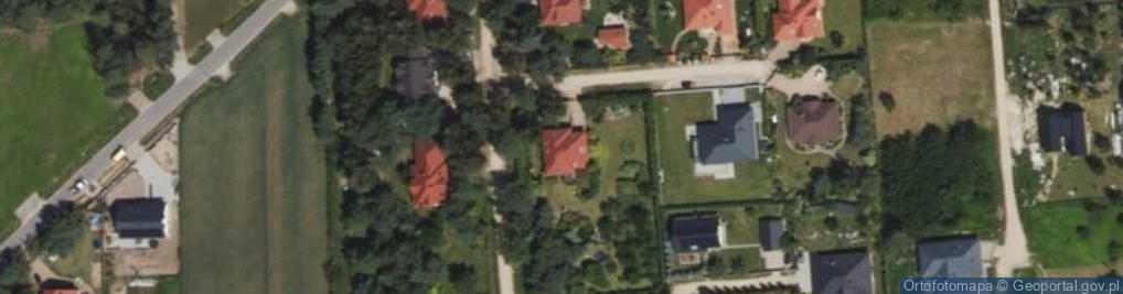 Zdjęcie satelitarne Rubinowa ul.