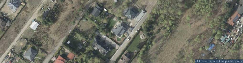 Zdjęcie satelitarne Rubinowa ul.