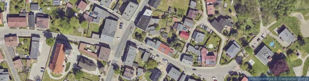 Zdjęcie satelitarne Rubinowa ul.