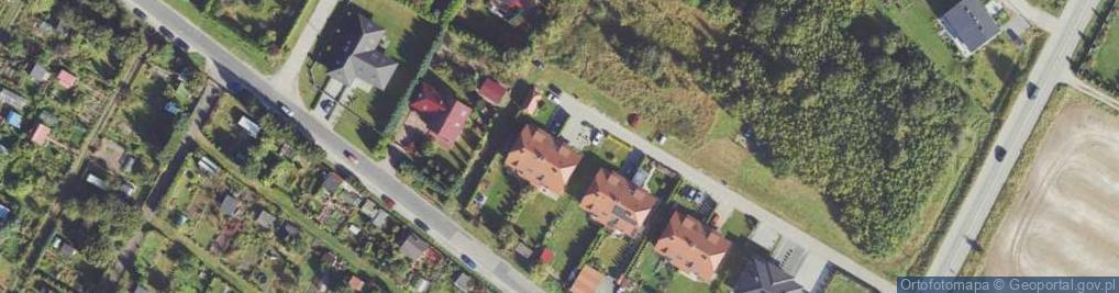 Zdjęcie satelitarne Rubinowa ul.