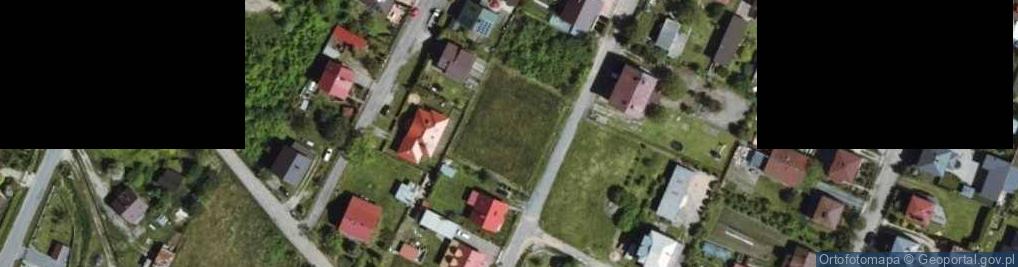 Zdjęcie satelitarne Rubinowa ul.