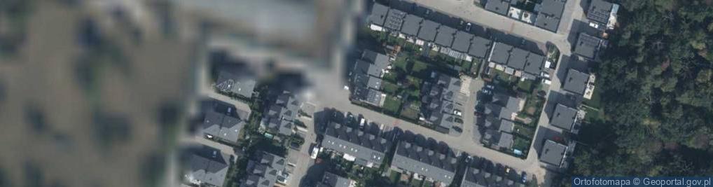 Zdjęcie satelitarne Rubinowa ul.
