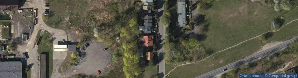 Zdjęcie satelitarne Rubinowa ul.