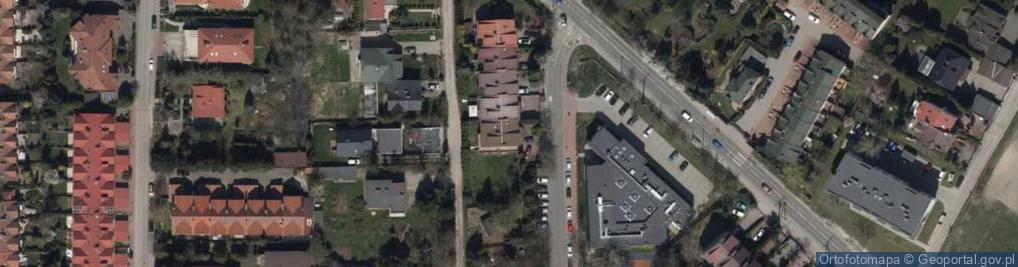 Zdjęcie satelitarne Rubinowa ul.