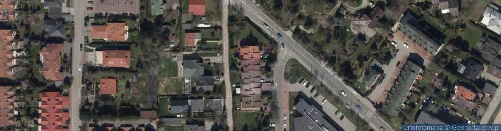 Zdjęcie satelitarne Rubinowa ul.