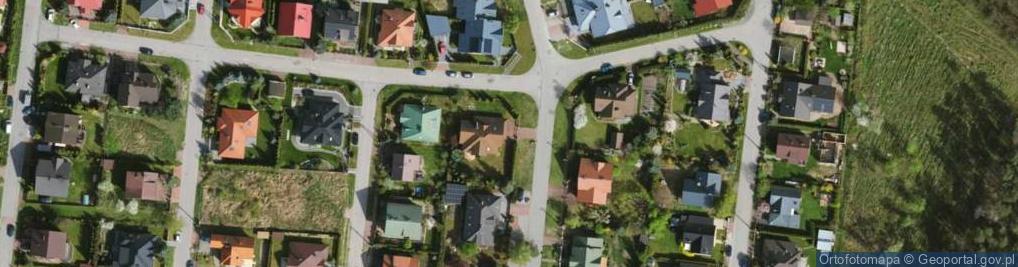 Zdjęcie satelitarne Rusałki ul.