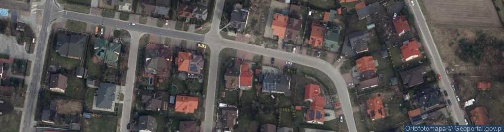 Zdjęcie satelitarne Rusałki ul.