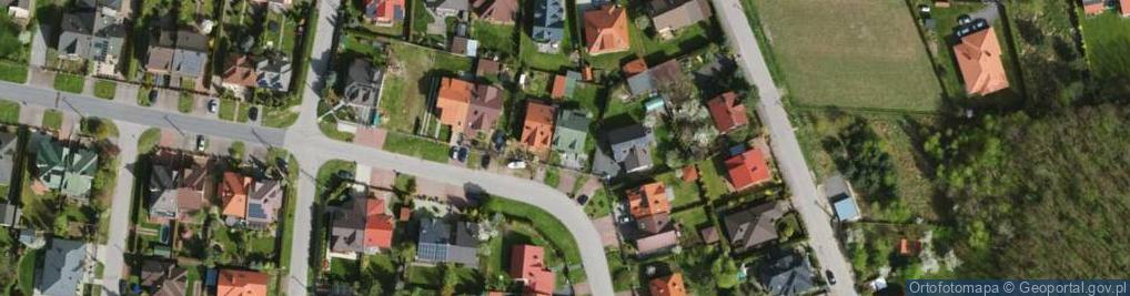 Zdjęcie satelitarne Rusałki ul.