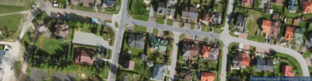 Zdjęcie satelitarne Rusałki ul.