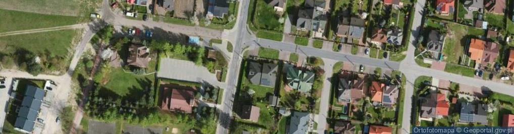 Zdjęcie satelitarne Rusałki ul.