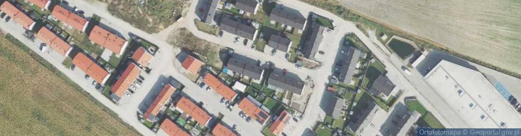 Zdjęcie satelitarne Rubinowa ul.
