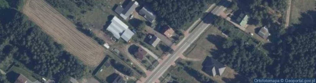 Zdjęcie satelitarne Ruda Wolińska ul.