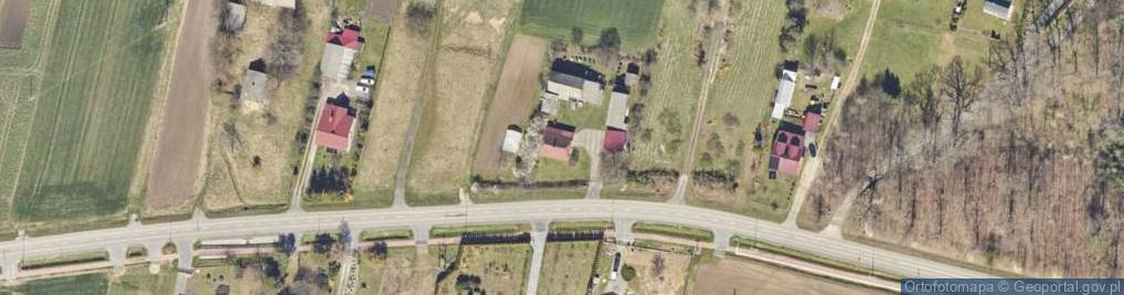 Zdjęcie satelitarne Rudka ul.