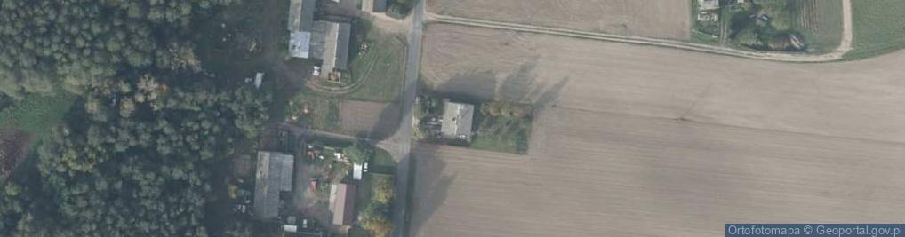 Zdjęcie satelitarne Rudki-Huby ul.