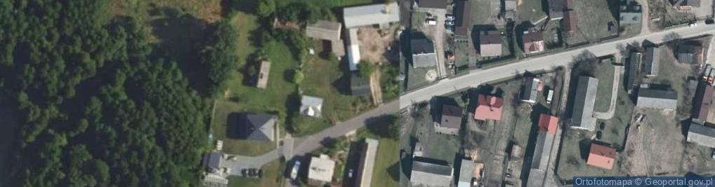 Zdjęcie satelitarne Rudno ul.