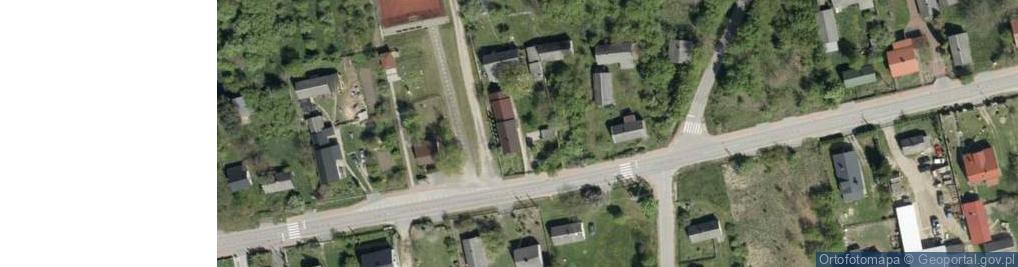 Zdjęcie satelitarne Rudno ul.