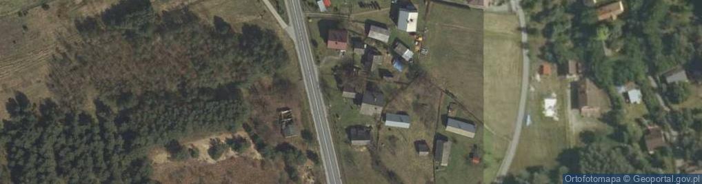Zdjęcie satelitarne Rudy-Rysie ul.
