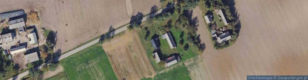 Zdjęcie satelitarne Rusiec ul.