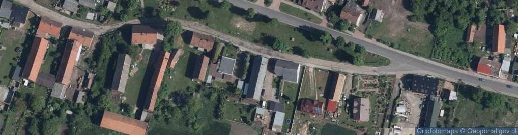 Zdjęcie satelitarne Rusinów ul.