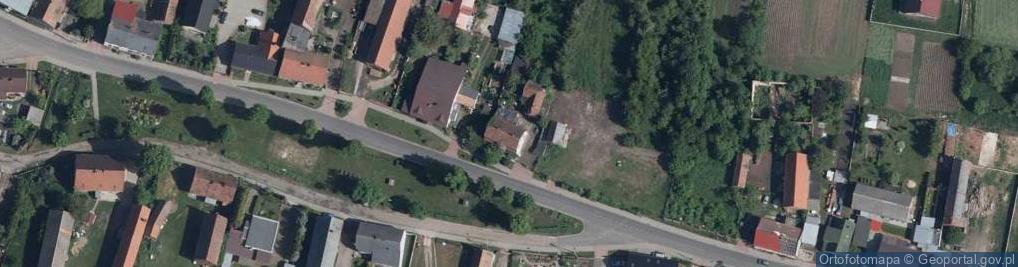 Zdjęcie satelitarne Rusinów ul.