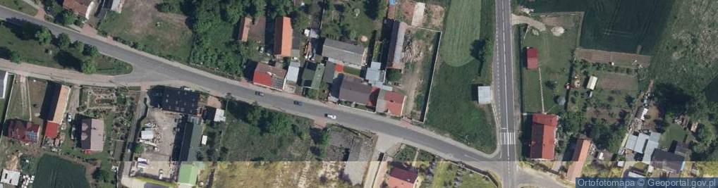 Zdjęcie satelitarne Rusinów ul.