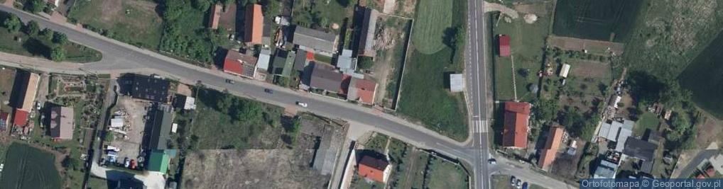 Zdjęcie satelitarne Rusinów ul.