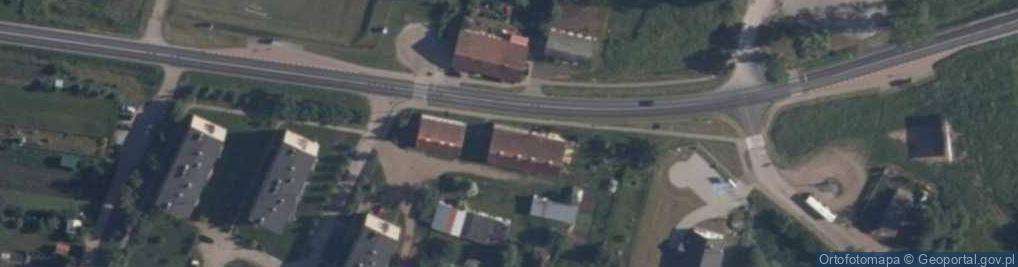 Zdjęcie satelitarne Ruska Wieś ul.