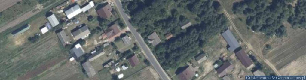 Zdjęcie satelitarne Rusków ul.