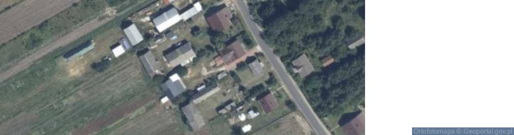 Zdjęcie satelitarne Rusków ul.