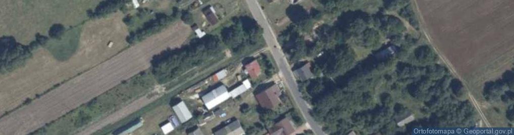 Zdjęcie satelitarne Rusków ul.
