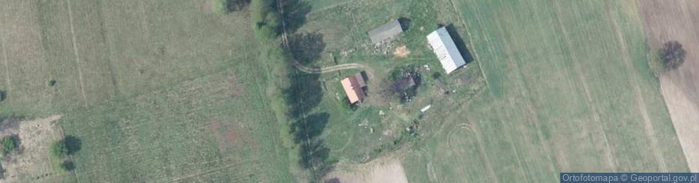 Zdjęcie satelitarne Ruskowo ul.