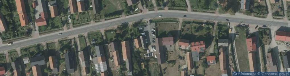 Zdjęcie satelitarne Rusocin ul.