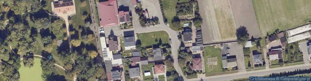 Zdjęcie satelitarne Russów ul.