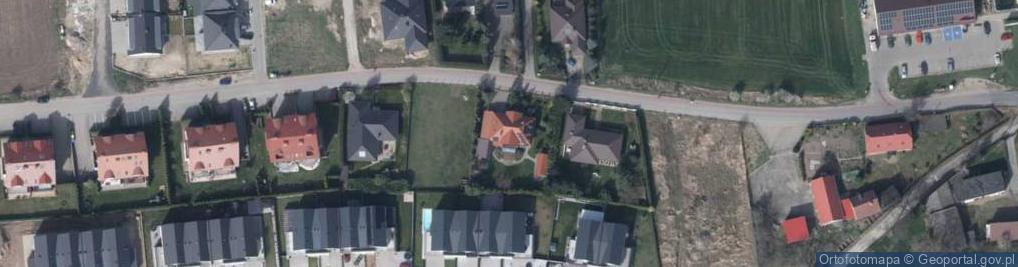 Zdjęcie satelitarne Rubinowa ul.