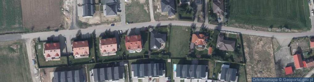Zdjęcie satelitarne Rubinowa ul.