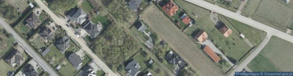 Zdjęcie satelitarne Rubinowa ul.