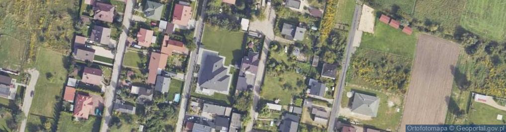 Zdjęcie satelitarne Rubinowa ul.