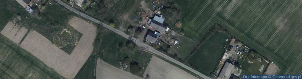 Zdjęcie satelitarne Rusinów ul.