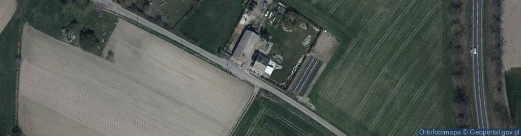 Zdjęcie satelitarne Rusinów ul.