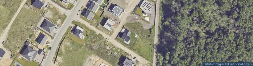 Zdjęcie satelitarne Rubinowa ul.